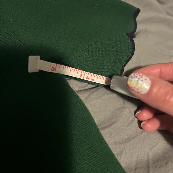 Ann Taylor Petite Scalloped Sweater Dress - Picture 11 of 12